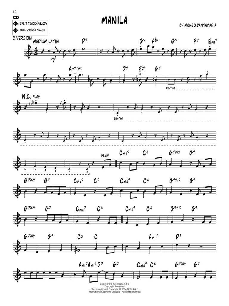 Jazz Play Along vol. 61: Mongo Santamaria