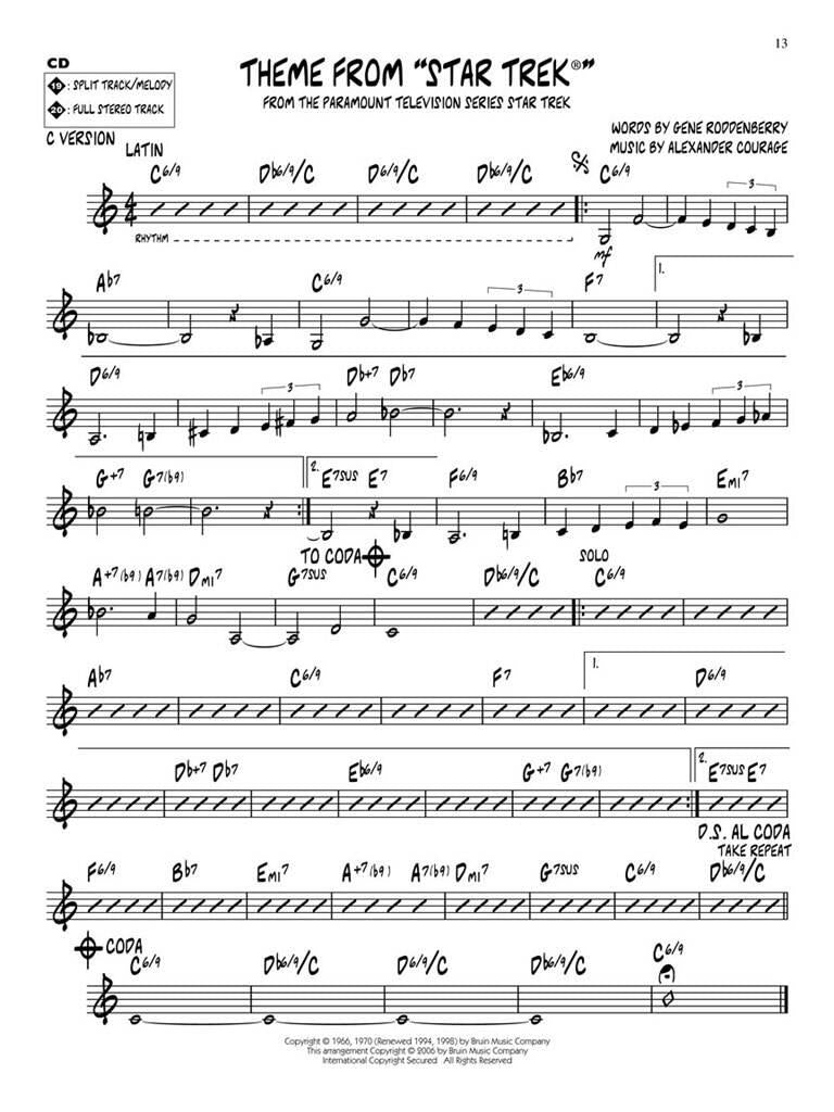 Jazz Play Along vol. 64: TV Tunes