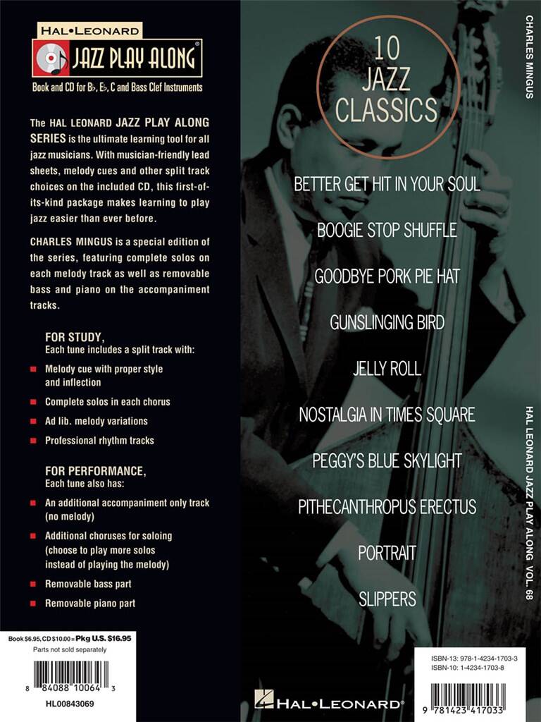 Jazz Play Along vol. 68: Charles Mingus