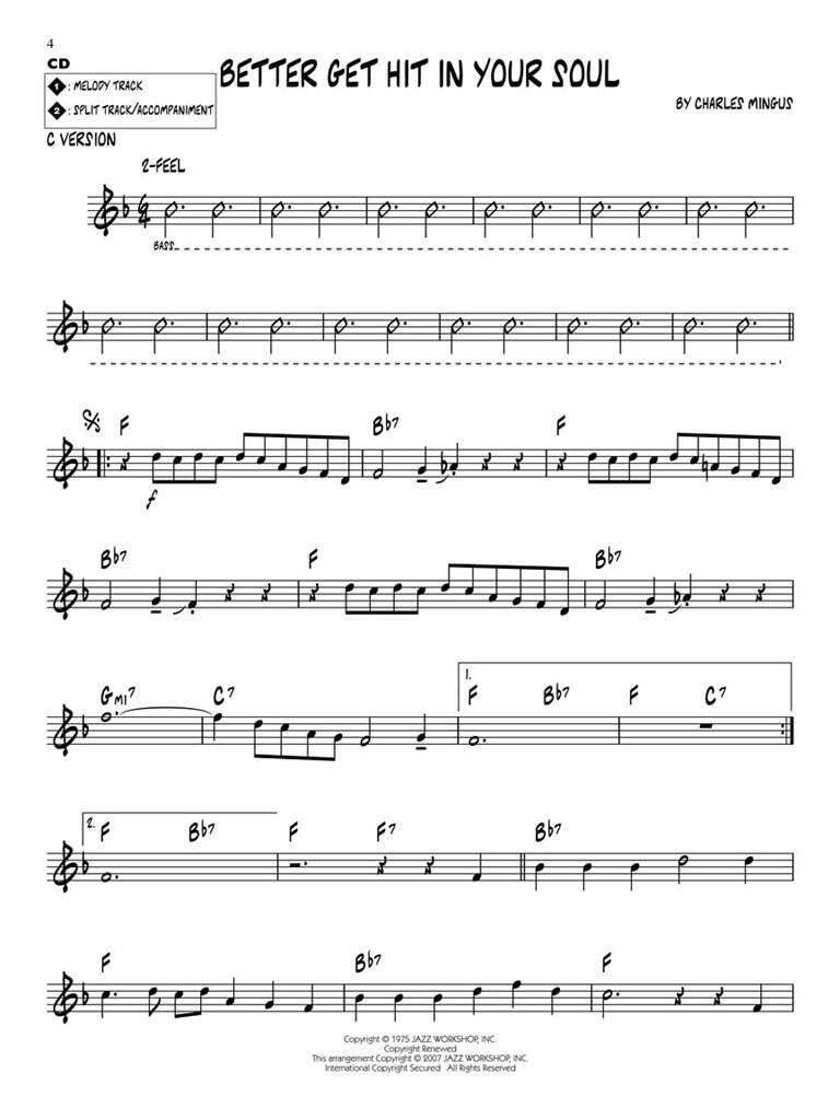 Jazz Play Along vol. 68: Charles Mingus