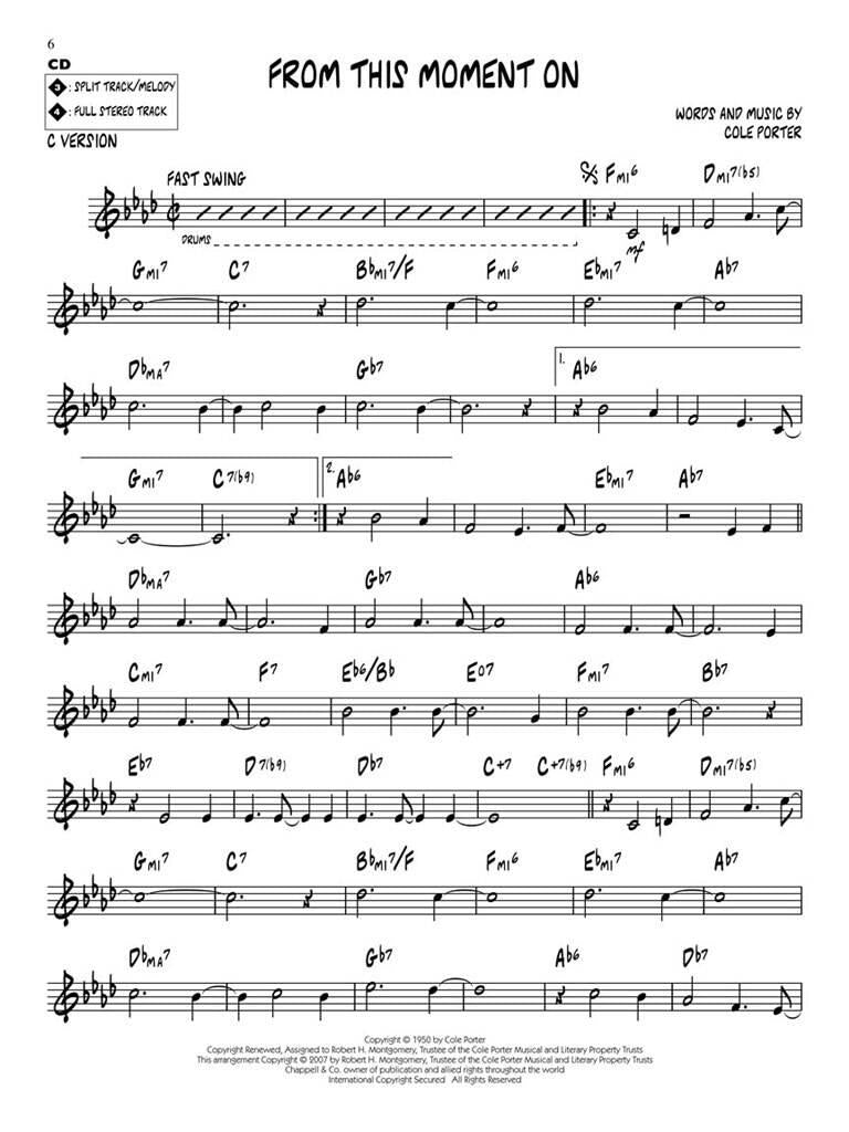 Jazz Play Along vol. 71: Cole Porter Classics