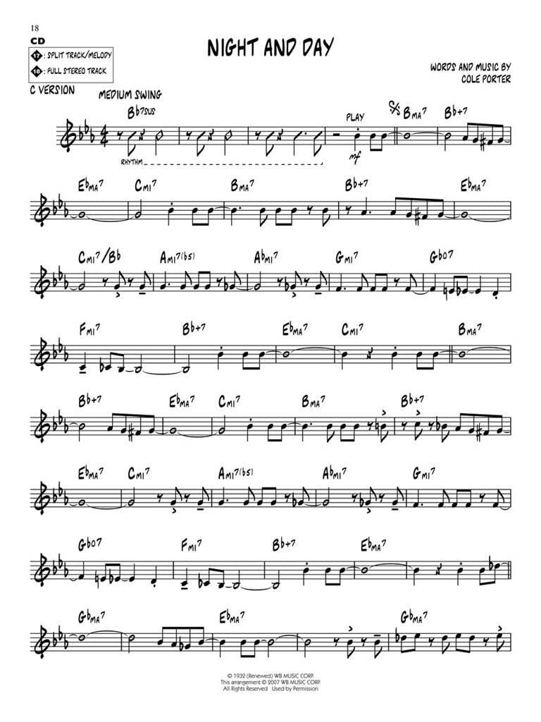 Jazz Play Along vol. 71: Cole Porter Classics