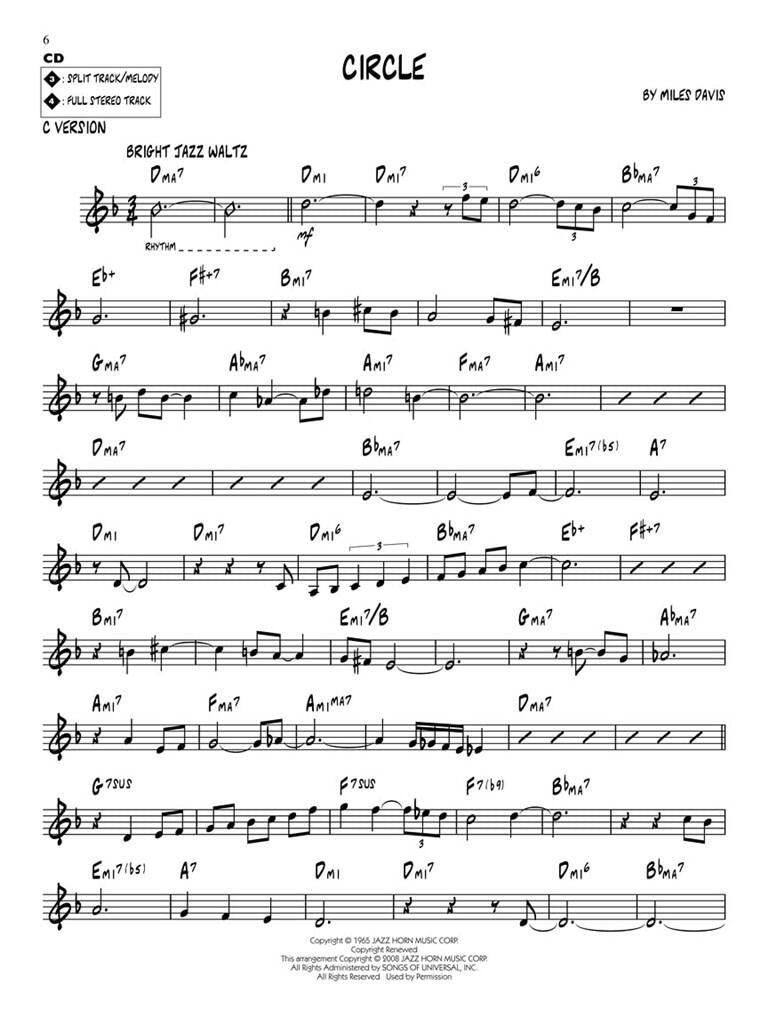 Jazz Play Along vol. 79: Miles Davis Classics