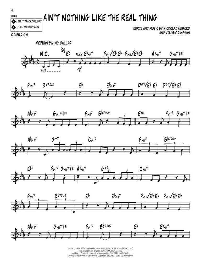 Jazz Play Along vol. 85: Motown Hits