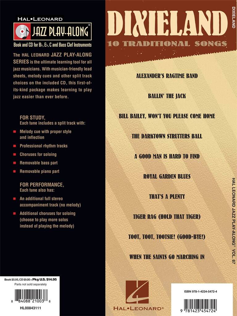 Jazz Play Along vol. 87: Dixieland