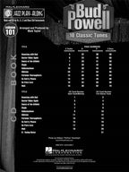 Jazz Play Along vol. 101: Bud Powell