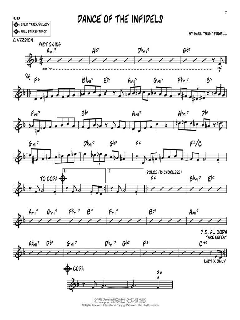 Jazz Play Along vol. 101: Bud Powell