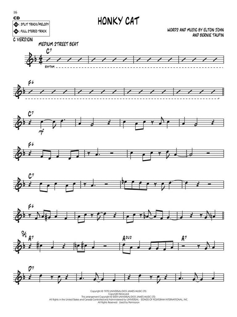 Jazz Play Along vol. 104: Elton John