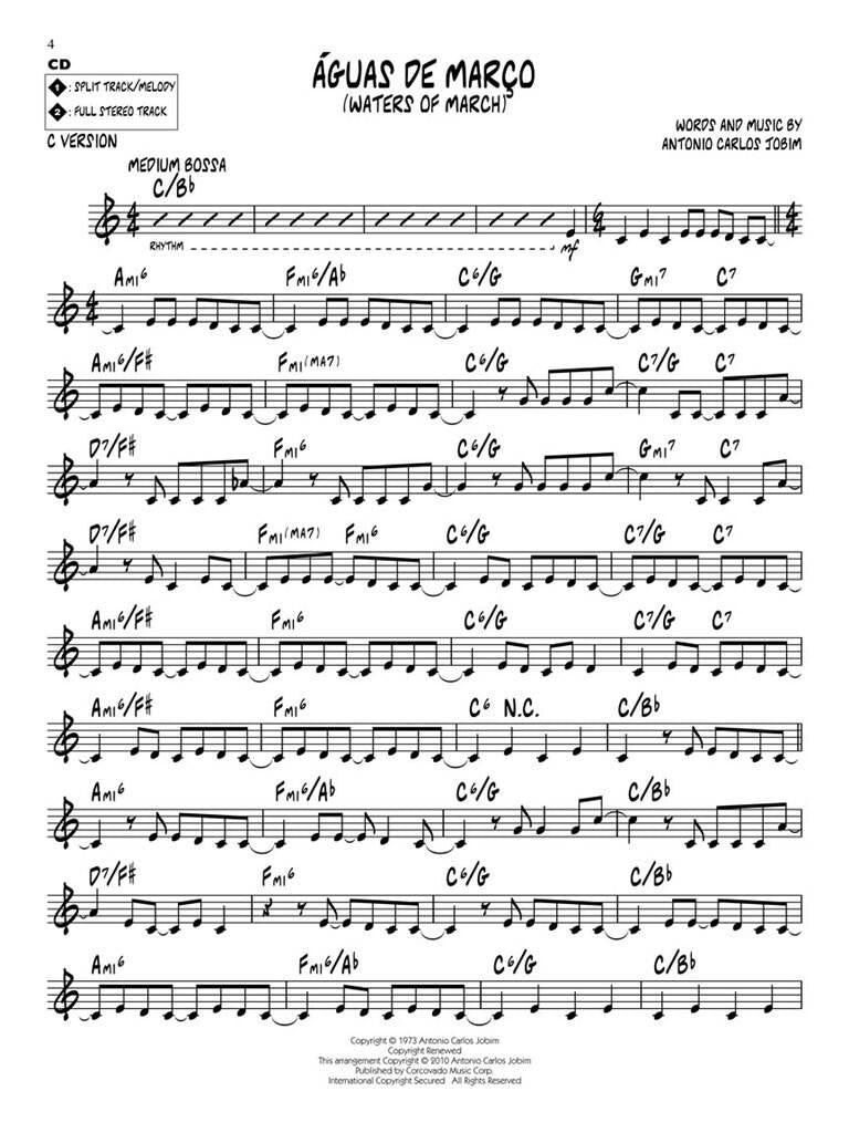 Jazz Play Along vol. 117: Antonio Carlos Jobim - More Hits