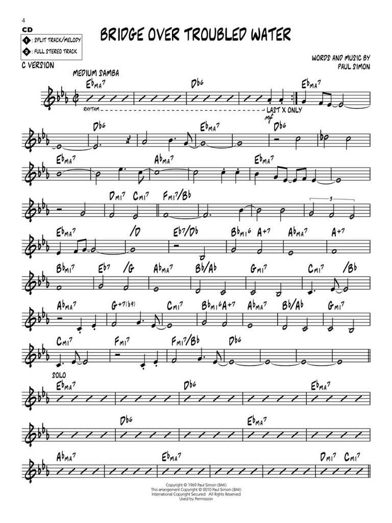 Jazz Play Along vol. 122: Paul Simon