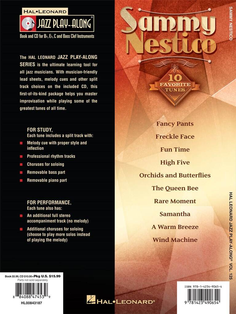 Jazz Play Along vol. 125: Sammy Nestico