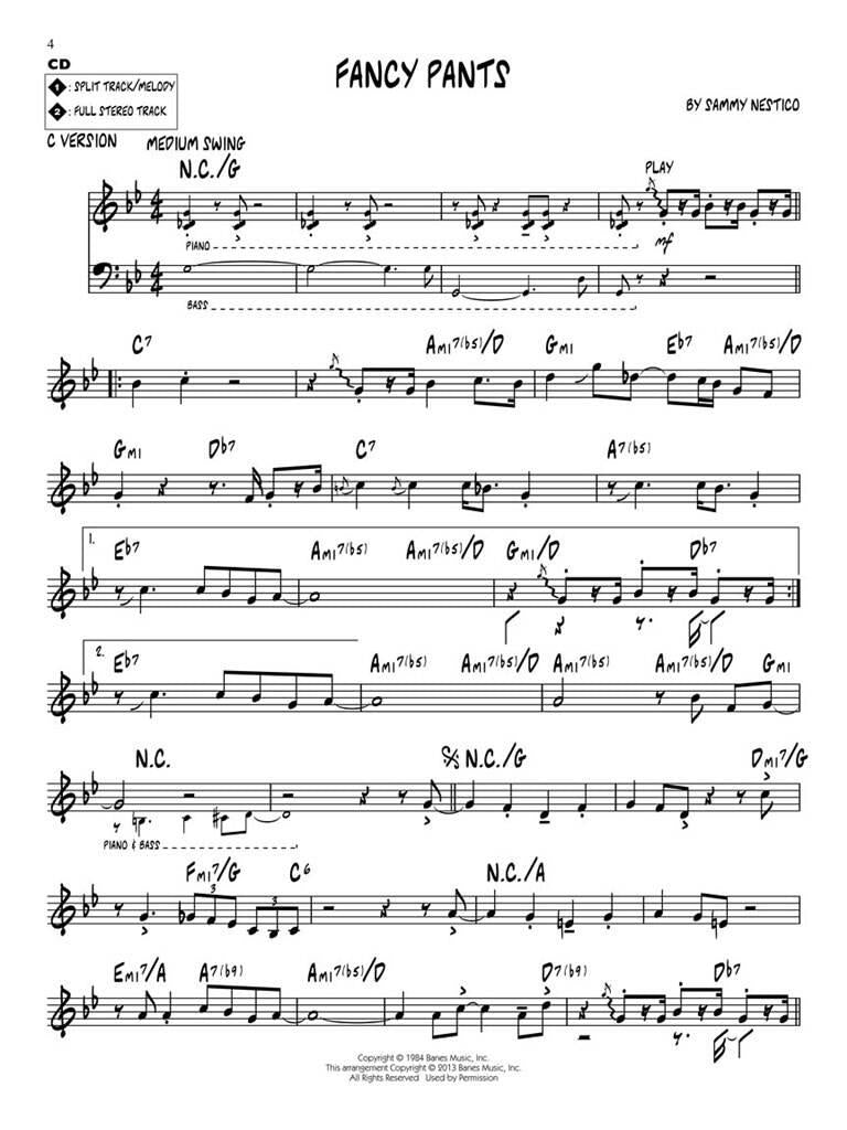 Jazz Play Along vol. 125: Sammy Nestico