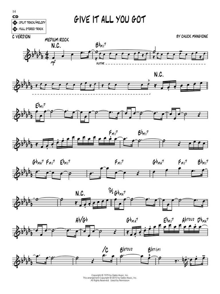 Jazz Play Along vol. 127: Chuck Mangione