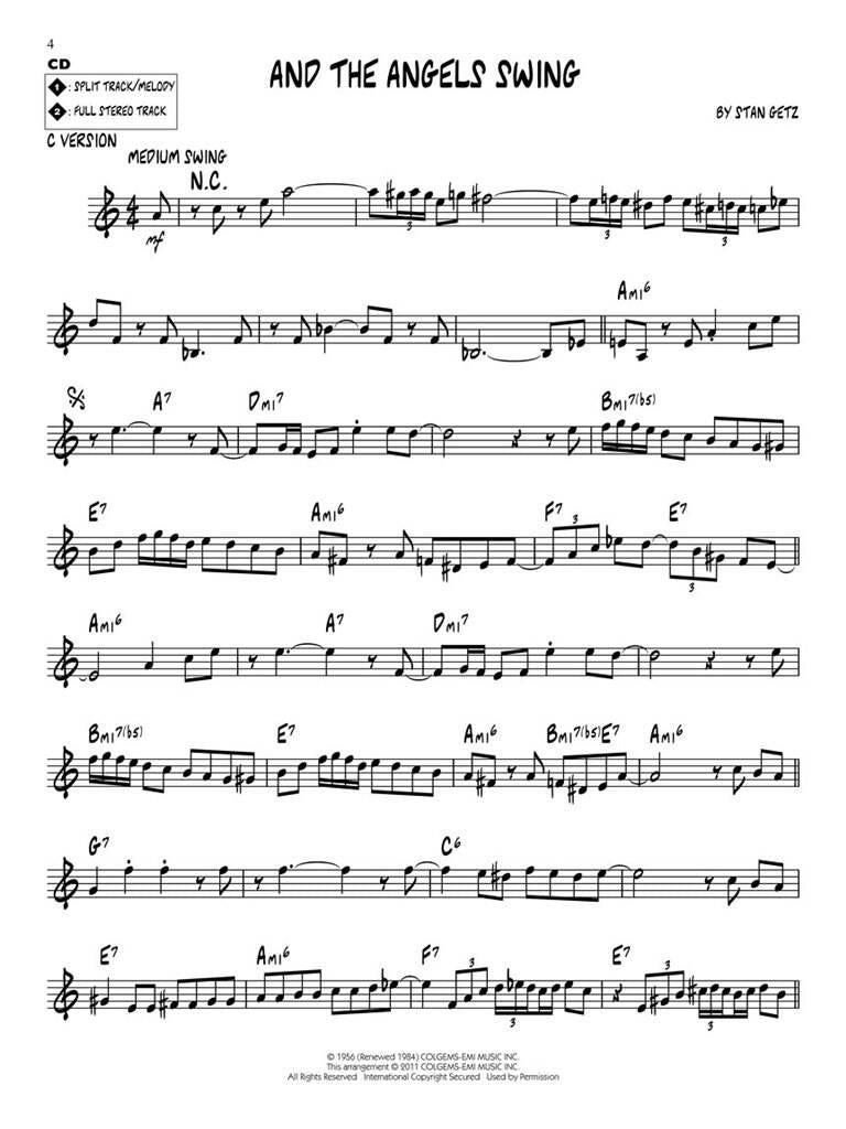 Jazz Play Along vol. 132: Stan Getz