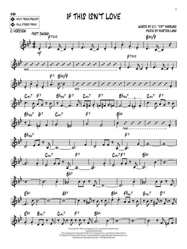 Jazz Play Along vol. 139: Julian "Canonball" Adderley