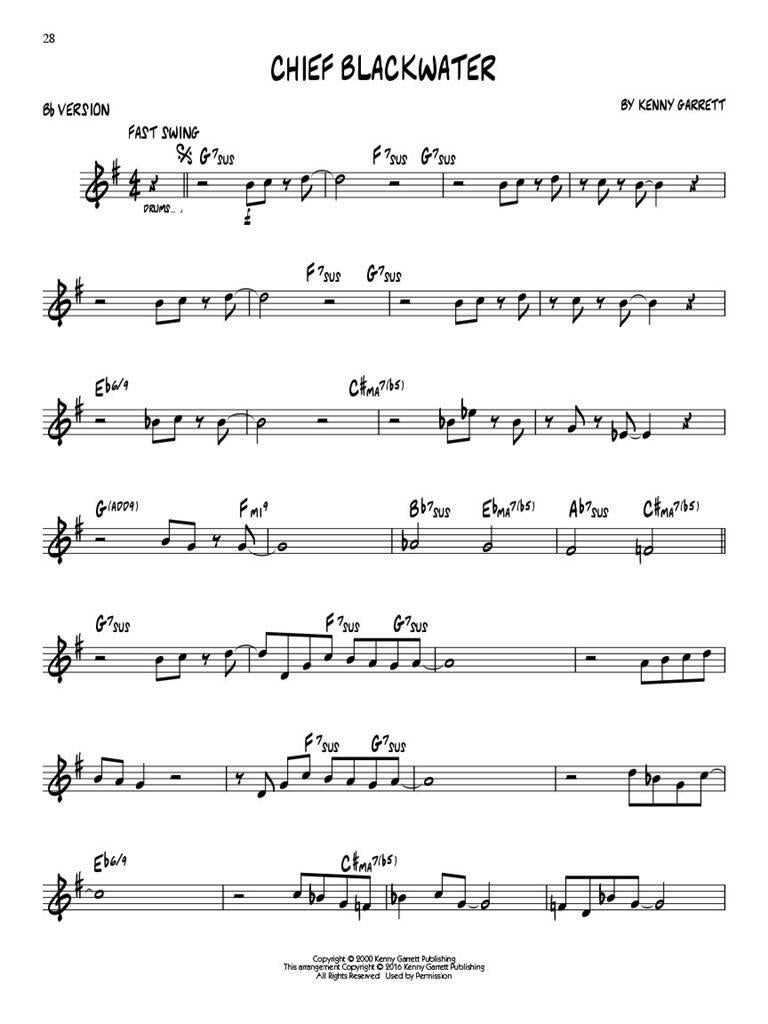 Jazz Play Along vol. 153: Kenny Garrett