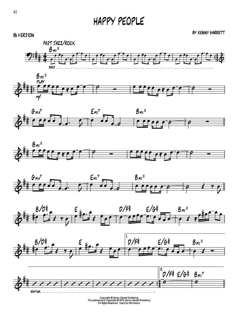 Jazz Play Along vol. 153: Kenny Garrett