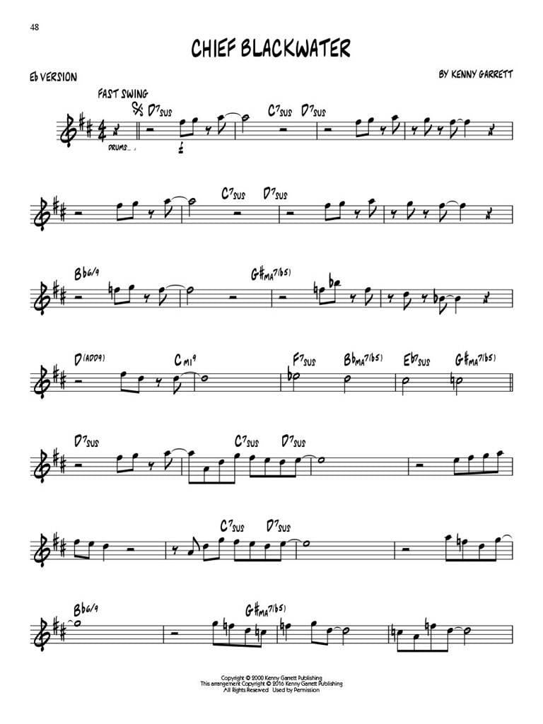 Jazz Play Along vol. 153: Kenny Garrett