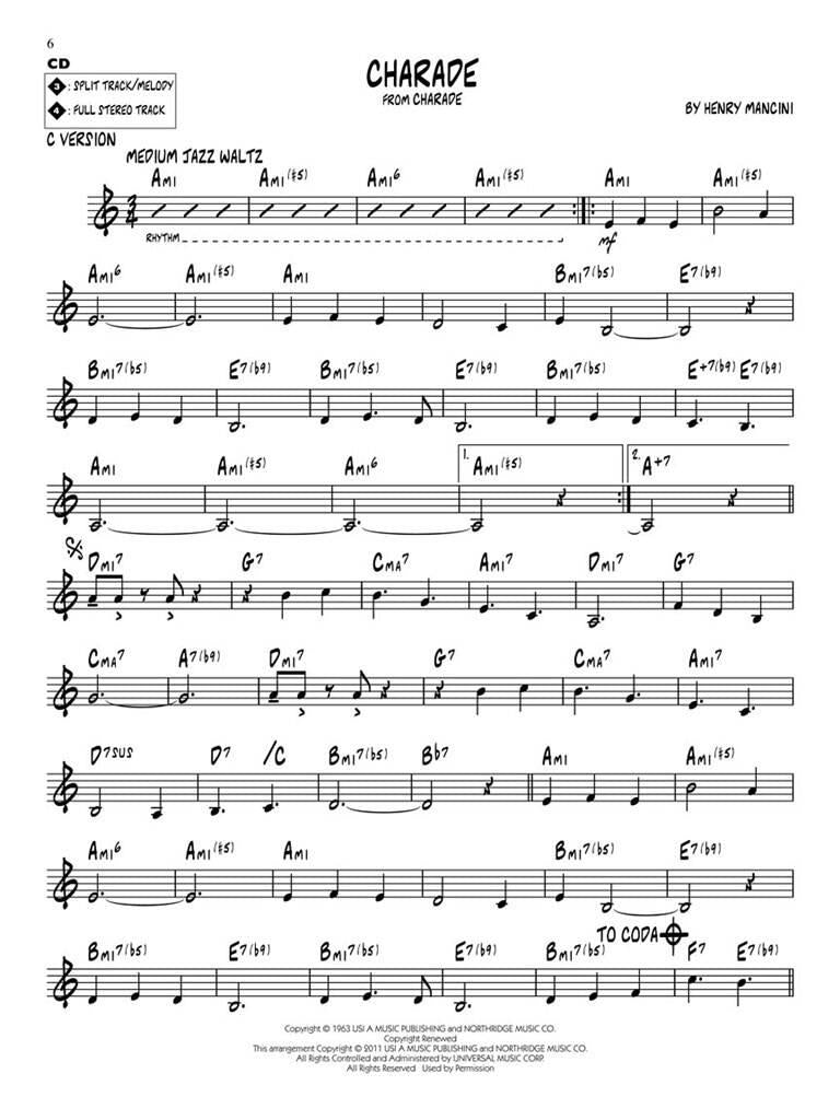 Jazz Play Along vol. 155: Henry Mancini