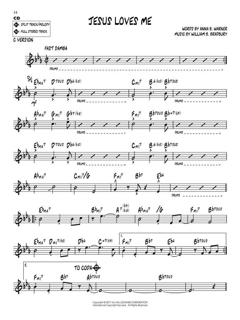Jazz Play Along vol. 157: Hymns