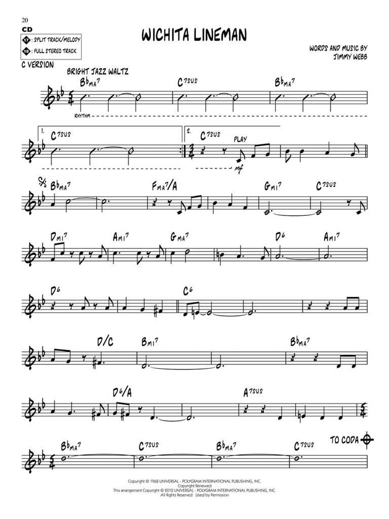 Jazz Play Along vol. 145: Country Standards