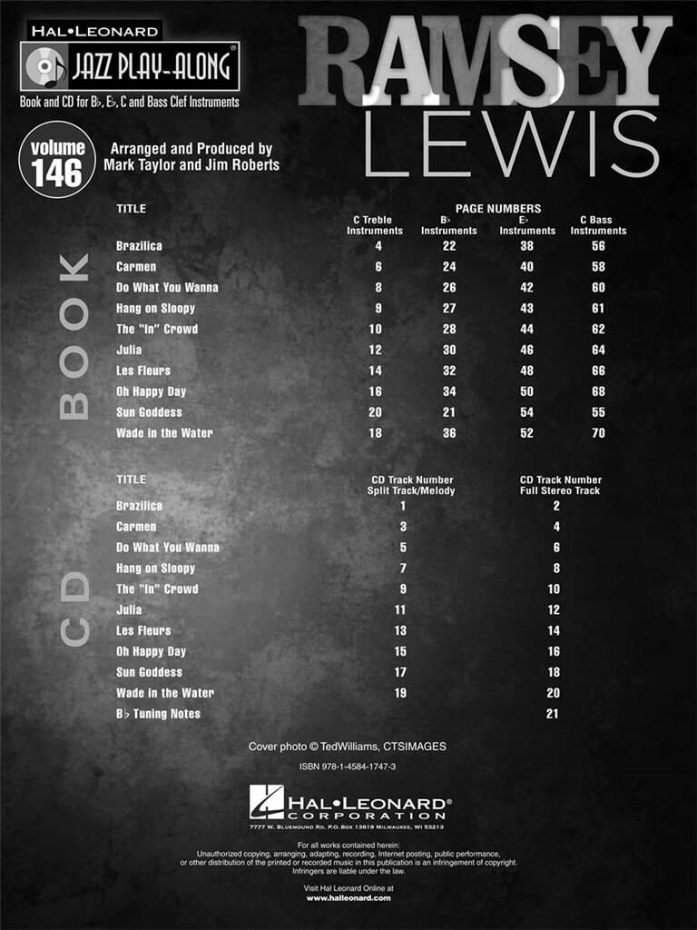 Jazz Play Along vol. 146: Ramsey Lewis