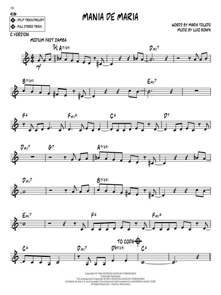 Jazz Play Along vol. 147: Samba