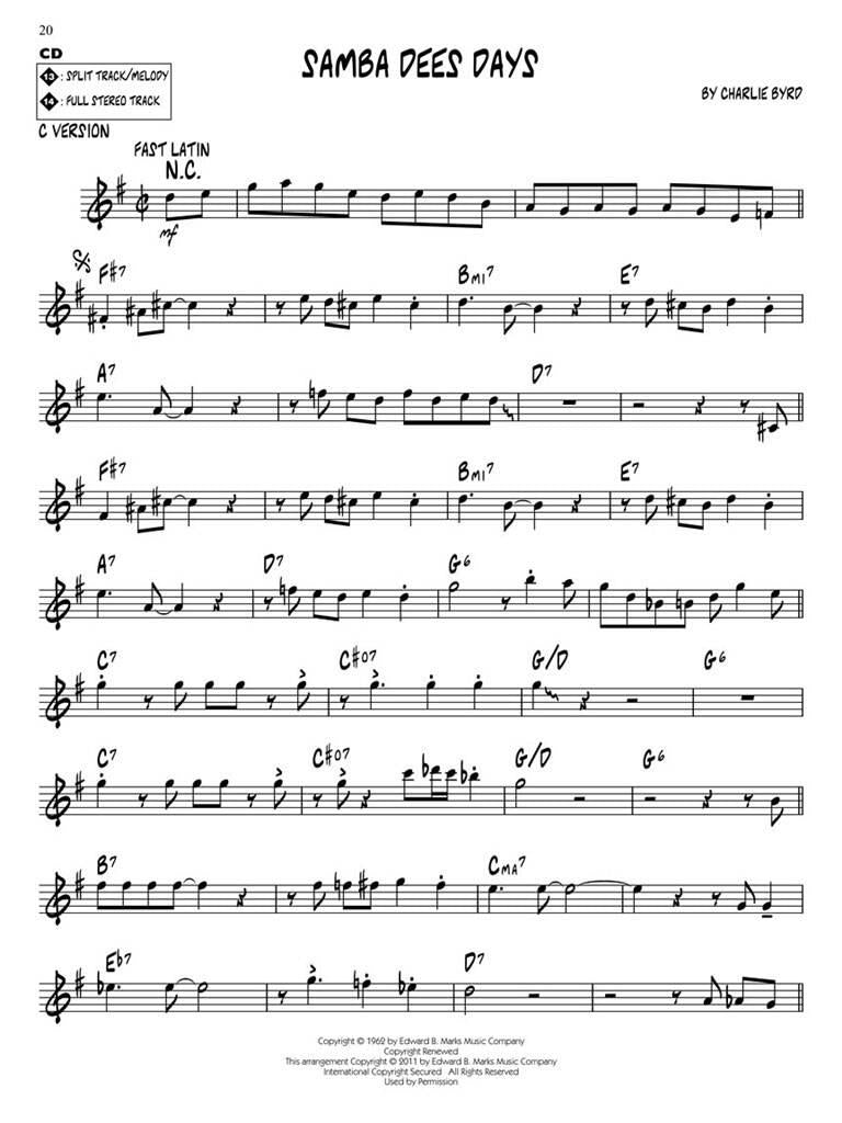 Jazz Play Along vol. 147: Samba