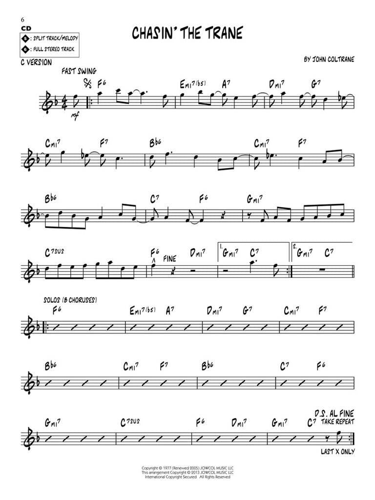 Jazz Play Along vol. 148: John Coltrane – Favorites