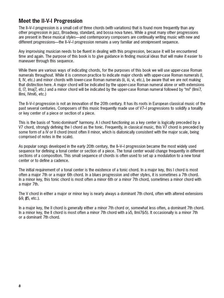 Jazz Play Along vol. 177: The II-V-I Progression