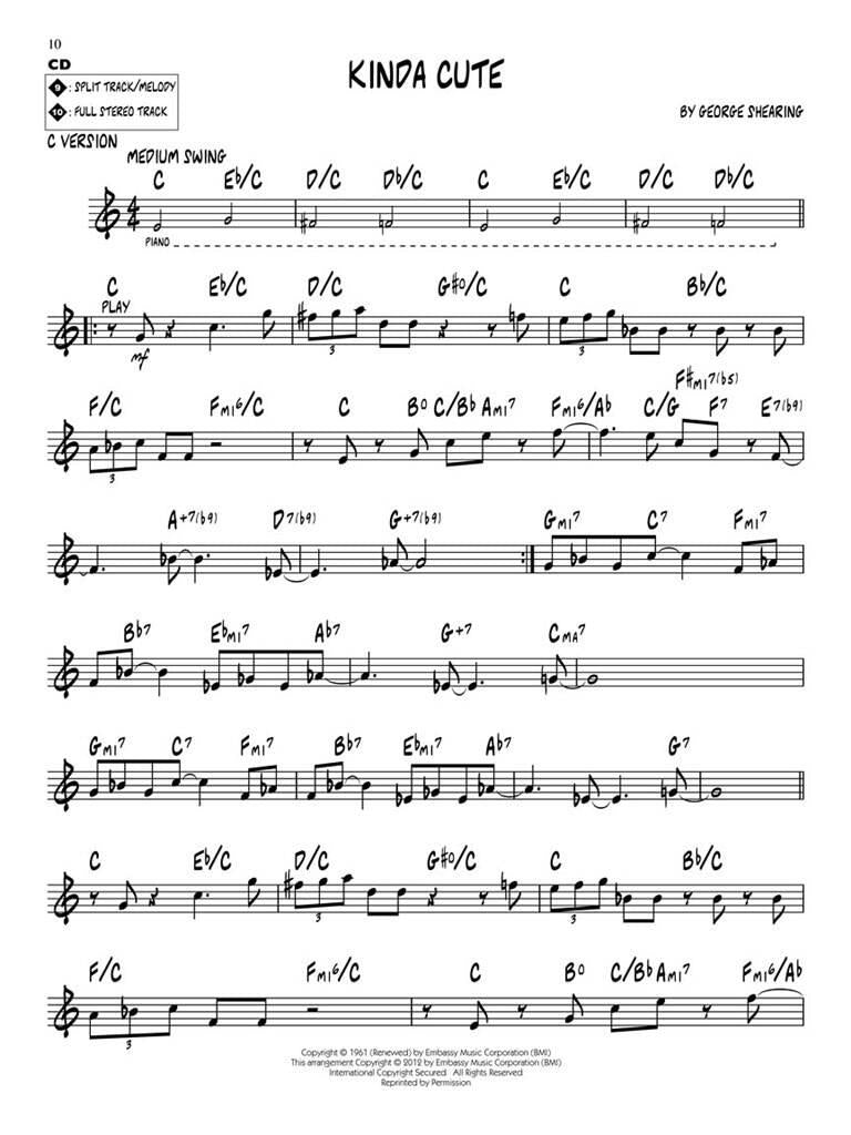 Jazz Play Along vol. 160: George Shearing