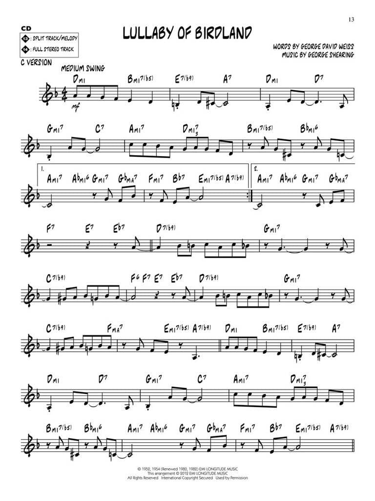 Jazz Play Along vol. 160: George Shearing