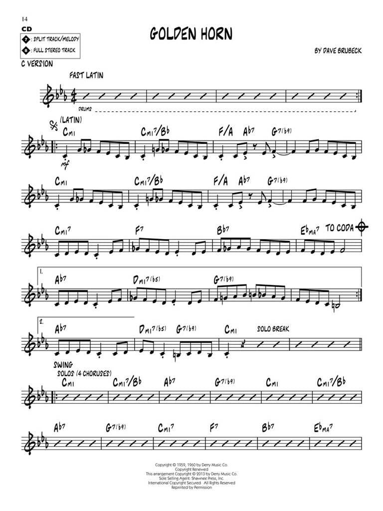 Jazz Play Along vol. 161: Dave Brubeck