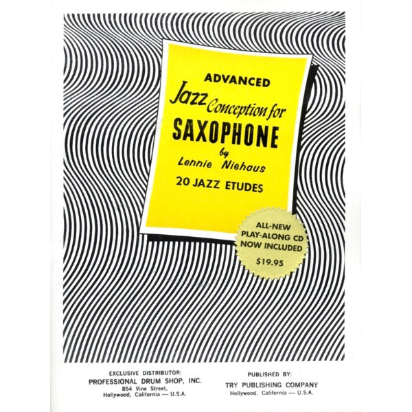 Lennie Niehaus: Advanced Jazz Conception saxofoon