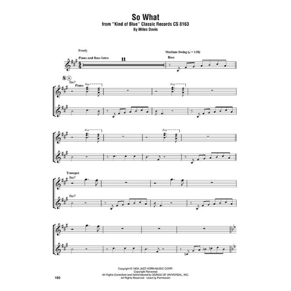 Miles Davis Omnibook Eb