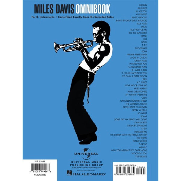 Miles Davis Omnibook Bb