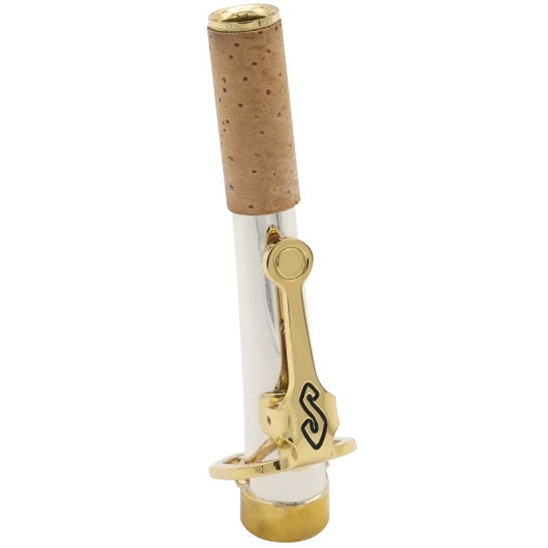 Selmer Paris Series III zilveren gebogen sopraansax hals