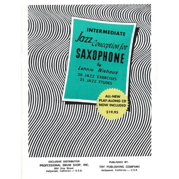 Lennie Niehaus: Intermediate Jazz Conception saxofoon