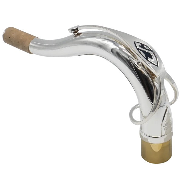 Selmer Paris SA80II verzilverde tenorsax hals