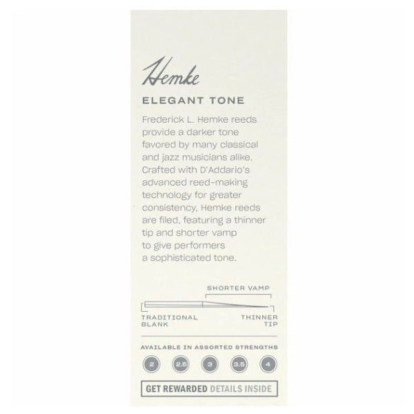 Hemke tenorsax riet per stuk