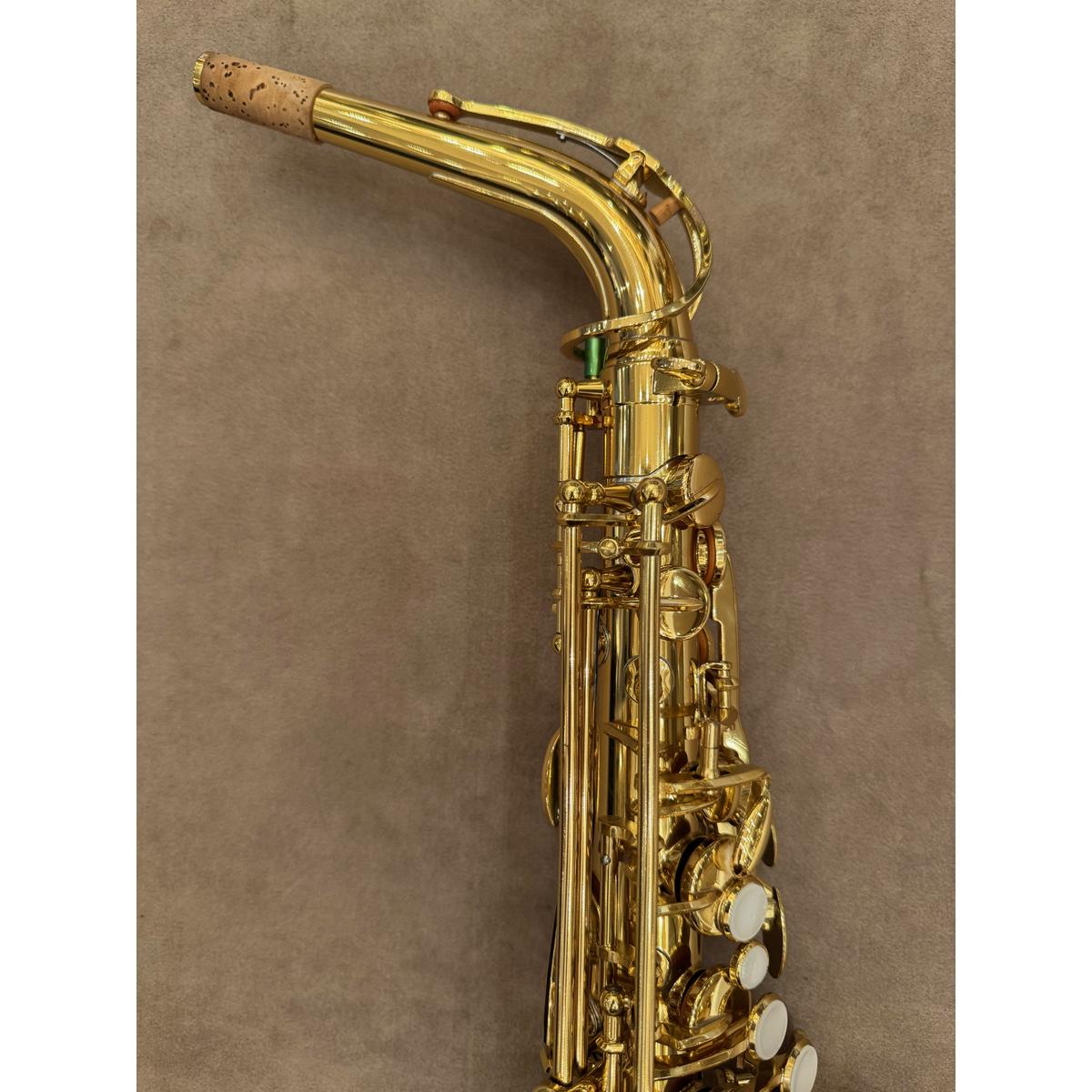Jupiter JAS700 altsaxofoon AF05937 hals en bovenste mechaniek