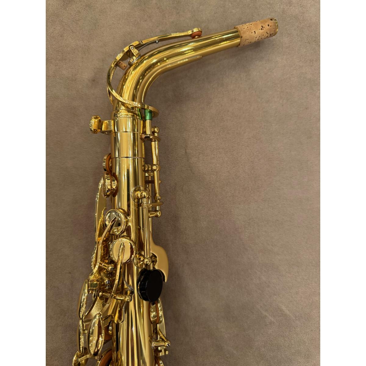 Jupiter JAS700 altsaxofoon AF05937 hals en achterzijde