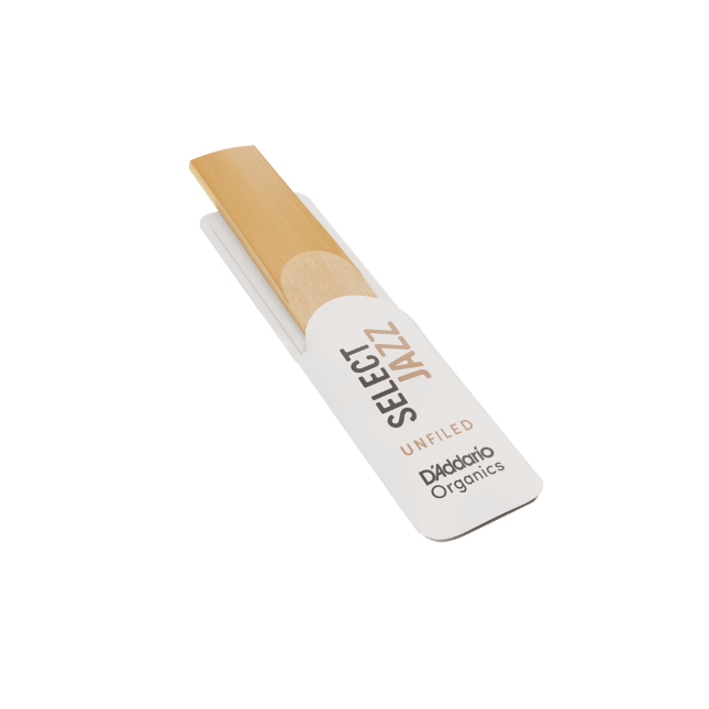 D'Addario Organic Select Jazz unfiled altsax riet per 10 stuks