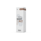 D'Addario Organic Select Jazz unfiled baritonsax riet per 5 stuks