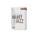 D'Addario Organic Select Jazz unfiled sopraansax riet per 10 stuks