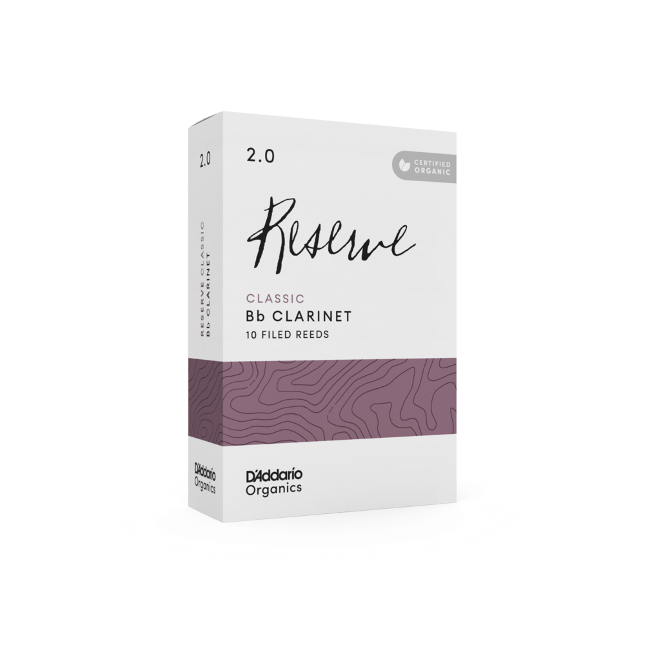 D'Addario Organic Reserve Classic Bb klarinet per stuk
