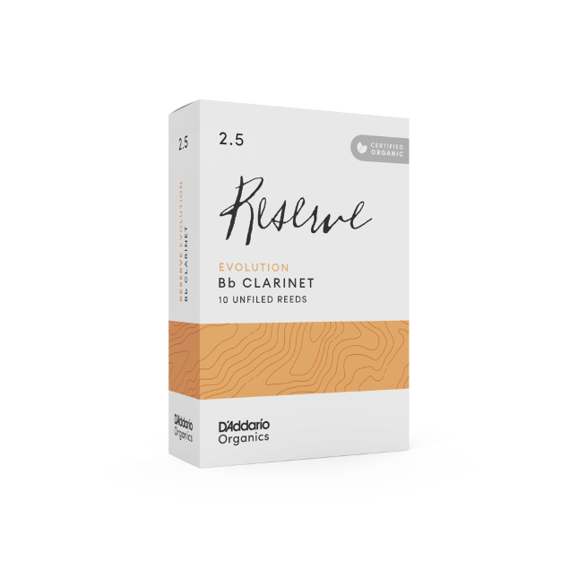 D'Addario Organic Reserve Evolution Bb klarinet riet per stuk
