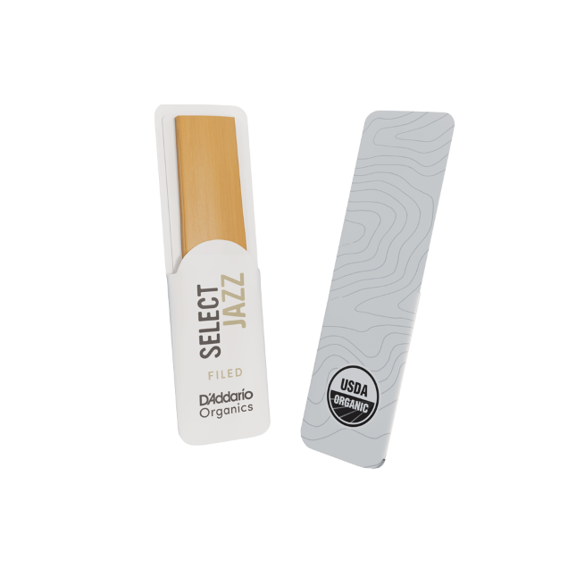 D'Addario Organic Select Jazz filed altsax riet per 10 stuks