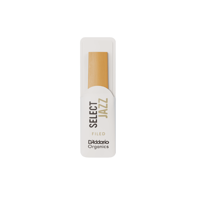 D'Addario Organic Select Jazz filed sopraansax riet per 10 stuks