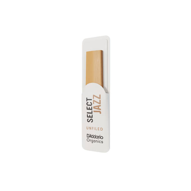 D'Addario Organic Select Jazz unfiled sopraansax riet per 10 stuks